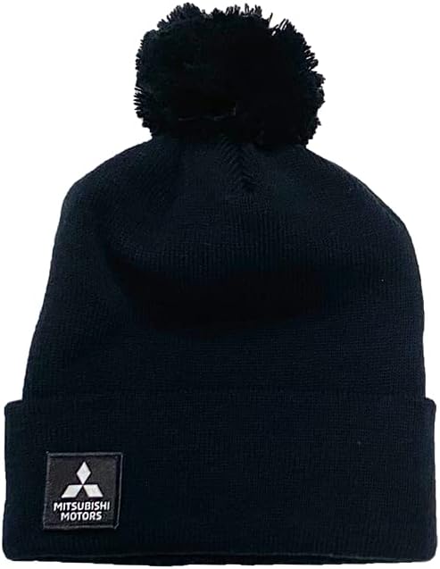 Mitsubishi Adventure Beanie + Poof
