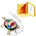 Waltz&F Collectible Figurines Decor Ornaments Pewter Trinket Boxes Bejeweled Turtle with Crystals