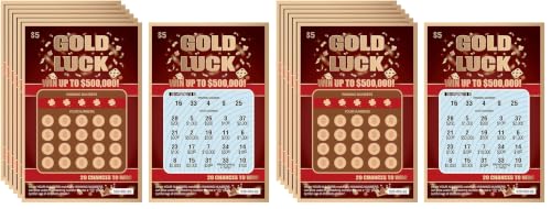 Image of WINGKIND 6 Pregnancy Announcement Scratch Off Cards - Pregnancy Reveal Fake Lottery Tickets - Announcement Ideas - Creative Way to Announce Your Pregnancy (Pack of 2)