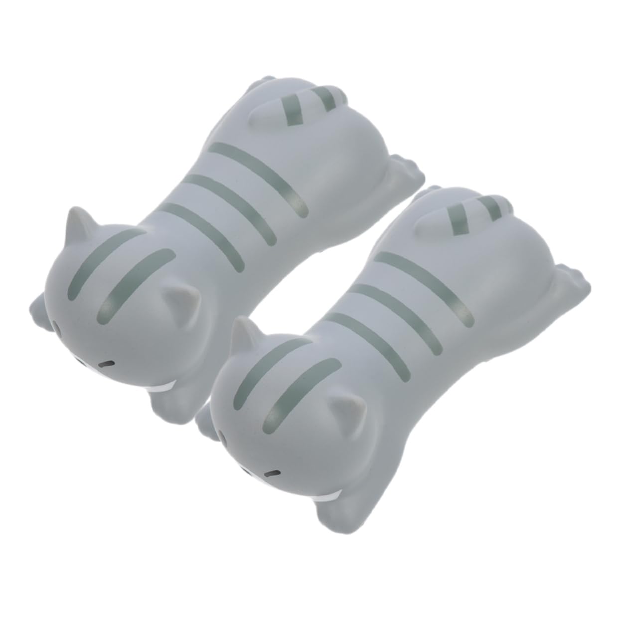 HOMSFOU 5 Set Tappetino Per Mouse Da Polso Supporto Per Polso Imbottito Polso Riposo Riposa Carino Pad Polso Di Topo Poggiapolsi Per Mouse Da Ufficio Grigio 2 Pezzi * 5