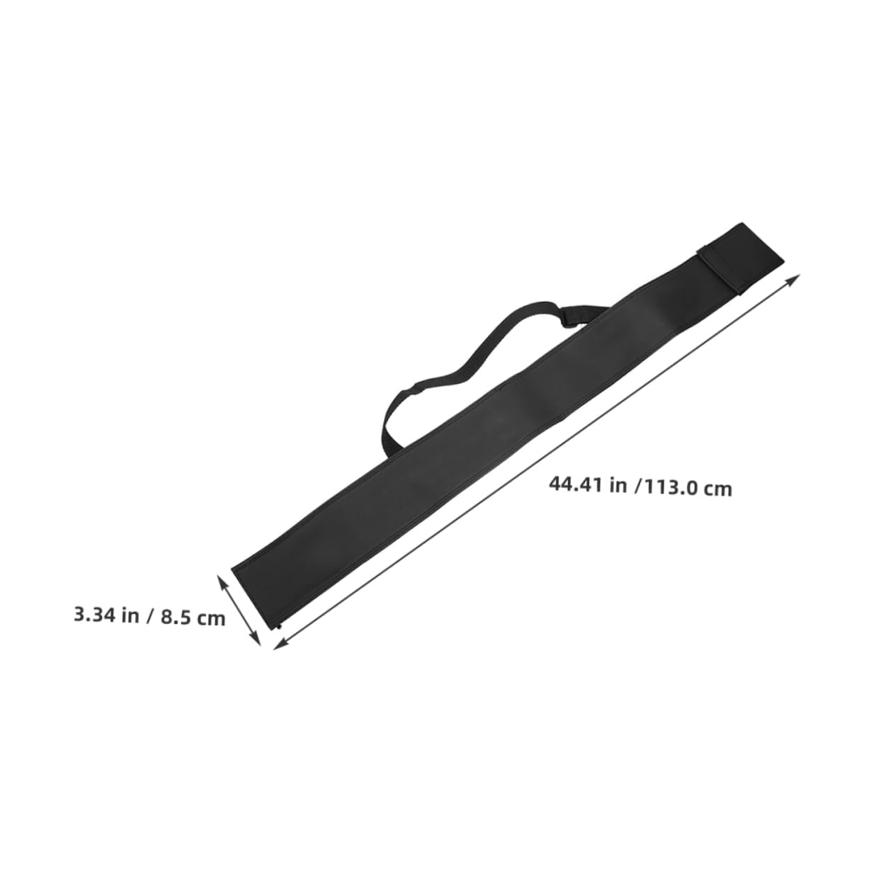 SUPVOX Pool Stick Case Soft Padded Billiard Bag with Chalk Holder and Pool Stand