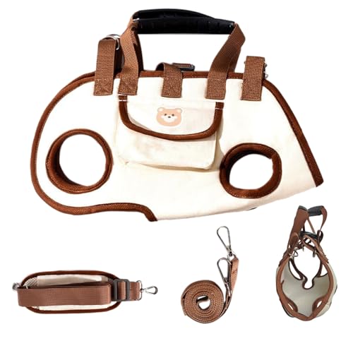 Small Dog Carrier, Horizontal Pet Carrier, 11.81x9.84x0.79 inches Portable Breathable Secure Fit...