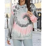 Women's Hoodies Long Sleeve Sweatshirts Drawstring Pullover Tops with Pocket Casual Loose Blouses Tunic - Image 3