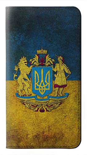 Etui cuir Ukraine Vintage Flag pour Samsung Galaxy S26 protège écran intégral anti-rayure