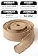 IPEA Juteband 50 mm zum Dekorieren Nähen Basteln - 20 Meter - Jute Band Juteseil für Möbel Geschenkverpackungen Gastgeschenk Handwerk für Hochzeit Feier - Burlap Band