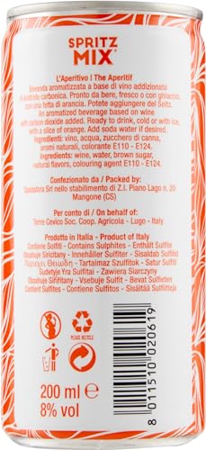Spritz Mix Aperitivo in Lattina, 200 ml, 24 pezzi - 3