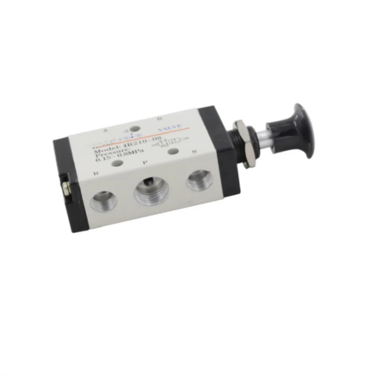 1 Unidad, 5 Puertos, 2 Posiciones, 1/4 "BSP, válvula de Aire Manual, Controlador neumático 4R210-08(PC 10mm Fittings,4R210-08)
