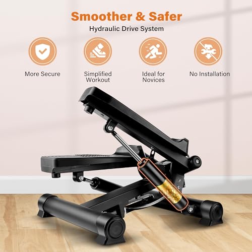 Image of YSSOA Mini Stepper with Resistance Band