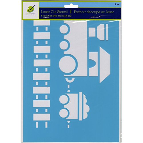 Multicraft Imports Colore Factory-Stencil, 8 x