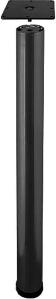 Modern 28''-29'' Adjustable Black Metal Table Leg Set