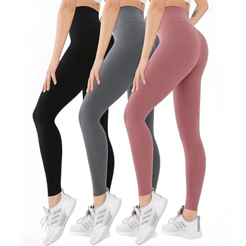 La Mejor Lista de Ropa de Netball para los mejores 5. 48 EPANO Paquete de 3 Leggins Deportivos Mujer, Mallas Deportivas para Mujer Levantamiento Gluteos, Pantalones de Yoga para Correr, Yoga, Pilates (MX/US, Alfa, Chico, Mediano, Negro...