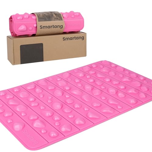 Smatrang Tapete de acupressão para os pés de alta elasticidade, t...