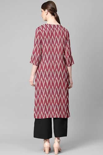 Image of Cotton Pochampally ikat unstitched blouse, Kurthi, long frock fabric material for women (1 meter, 2 meters & 3 meters)