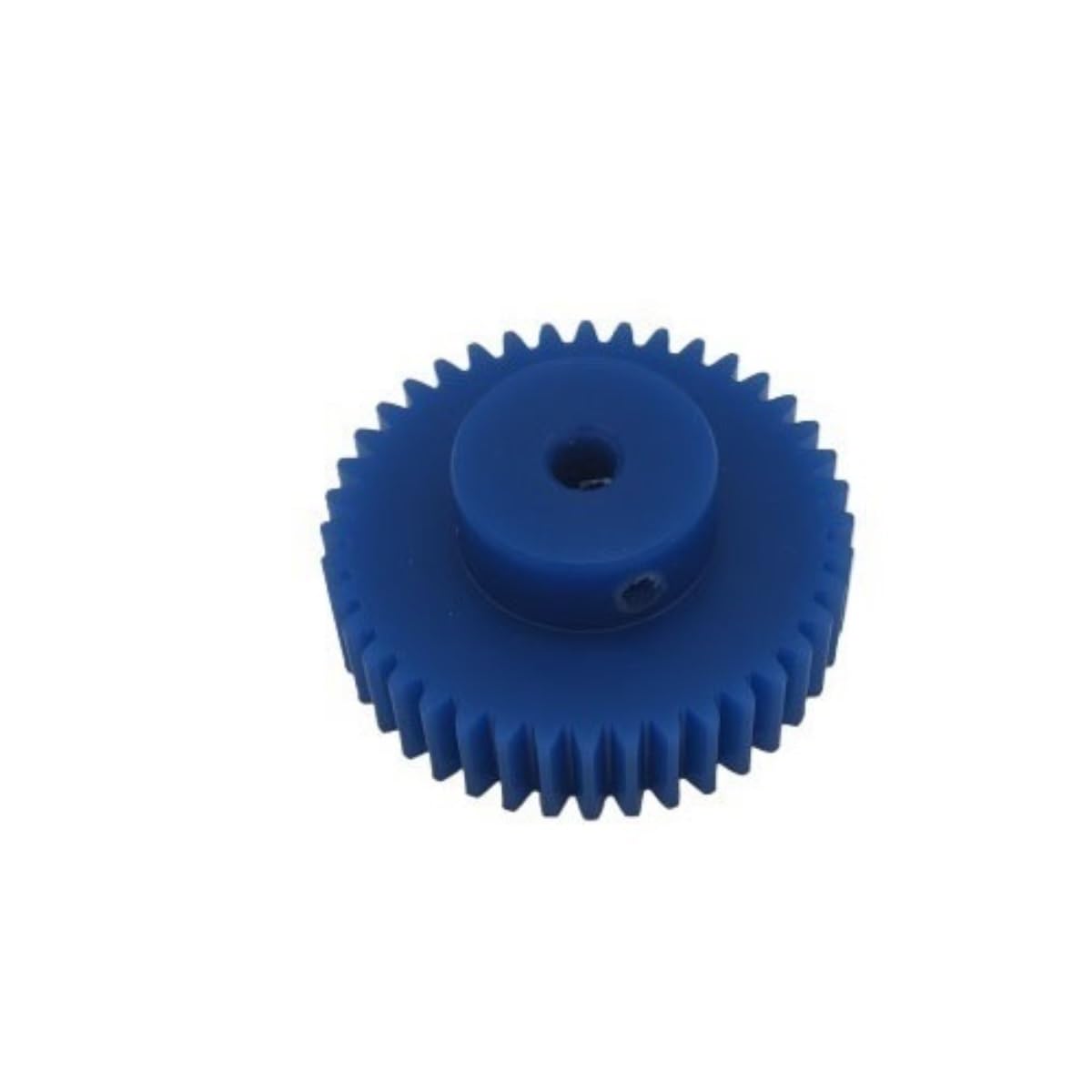 Cylindrical Drive 1pc 1 Module 11 Teeth Cylindrical Gear 15mm Diameter Blue Nylon Spur Gear with Step 10mm Teeth Thickness Drive Pinion Rack Machinery(3mm bore)