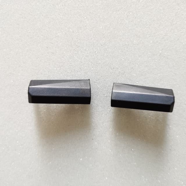 COMPAE - Pair New laptop lcd hinge cover for MECHREVO X8ti -G plus X9ti-R X3 X3S T90 PLUS F117-F F117-FPro 17.3" (black)