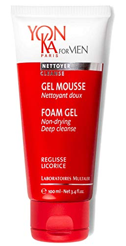 Yonka for Men Foam Gel Cleanser 100ml, 100 ml (Pack of 1)