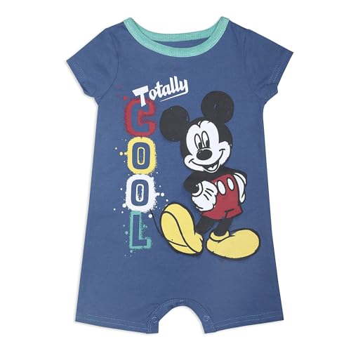 Romper Mickey Disney Baby bleu 24 mois finitions soignées - 4