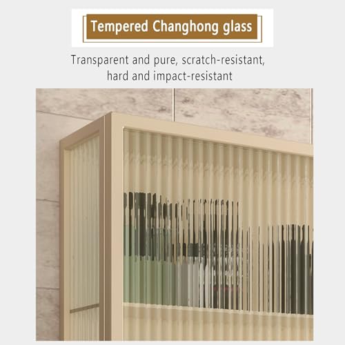 Botiquín de pared con puerta, 3 estantes ajustables, solución de almacenamiento ideal para artículos esenciales y artículos de tocador, diseño que ahorra espacio