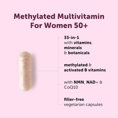 Micro Ingredients Methylated Multivitamin Women 50+