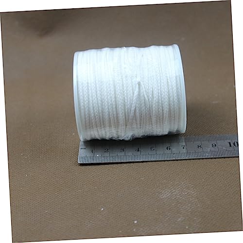 Kit 2 rollos mecha de algodón para vela sin humo miniatura 6