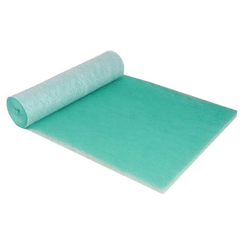 Filtro de fibra de vidrio para cabinas de pintura en aerosol industriales