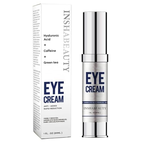 Inshabeauty Revitalizing Eye Cream With Hyaluronic Acid, Caffeine, Green Tea cover