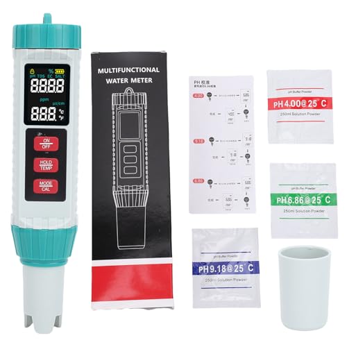 Mesure du pH et TDS précise grâce au compteur portable rétroéclairé