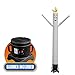 Sky Dancers Inflatable Tube Man Set - 10 Feet Tall Wacky Inflatable Tube Guy with 1/2 HP Blower - White