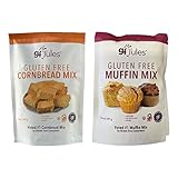 gfJules Certified Gluten Muffin Mix and Cornbread Mix | Non-GMO, Vegan & Kosher | Voted #1 by Gluten
