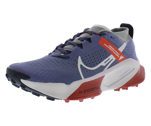 Nike ZoomX Zegama Trail Unisex Shoes Size 10.5, Color: Grey/Light Carbon