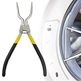 Opatiny Sicherungsringzange, Ellenbogenzange, Spezialinduktionswerkzeug, Waschmaschinen-Reparatur, verzinkter Karbonstahl mit rutschfestem Griff, 27,9 cm