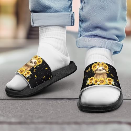 Howilath Kids Slide Sandal Non-Slip Open Toe Slippers Quick Dry Beach Shoes Unisex Child Summer Sandals3