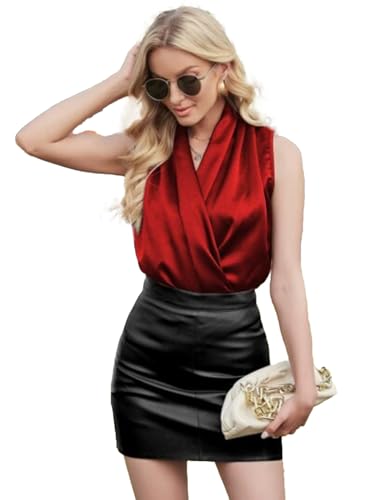 Image of KOTTY Women's Solid Relaxed Fit Fashion Vest