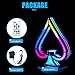 LED Lighted Liquor Bottle Display Shelf,Ace of Spades Champagne VIP Bottle Presenter,Bottle Sparklers,Champagne Bottle Display Stands,for Bar/Hotel/Nightclub/Private Bottle PresenterParty LED