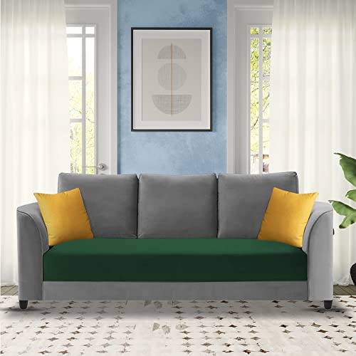 Image of Francis 3 Seater Sofa Set for Living Room (Green Grey Fabric)