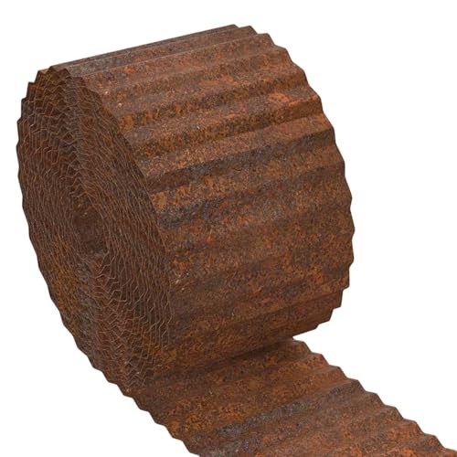 Rasenkante – Beeteinfassung für den Garten aus Metall | 1000...