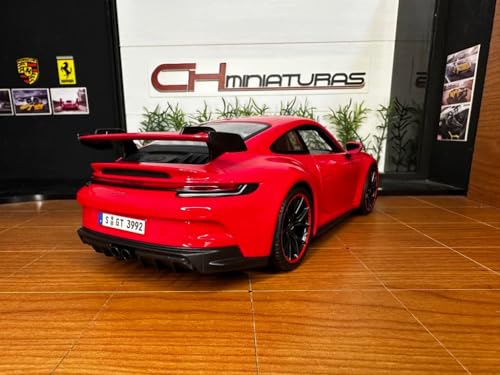 Maisto 1:18 Special Edition 2022 Porsche 911 GT3, Blue miniatura 3