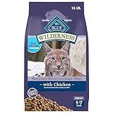 Blue Buffalo Wilderness Nature's Evolutionary Diet High-Protein, Grain-Free Natural Dry Food for Adult Cats, Chicken, 9.5-lb Bag
