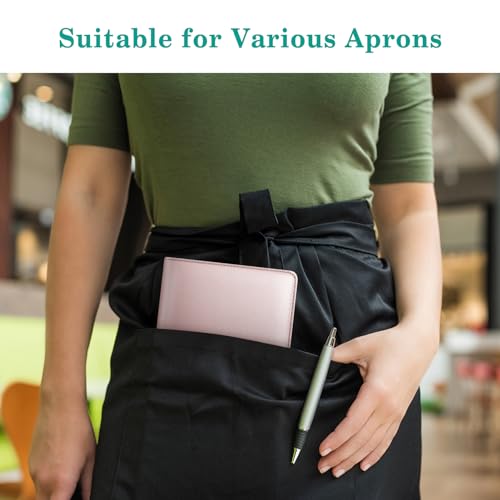 image for Fintie Server Book Organizer with Zipper Pocket, PU Leather Restaurant