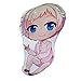 Zhongkaihua 40 CM Anime La Promessa Neverland Cuscino Abbracciare Bambola Morbido Simpatico Emma Norman Ray Cartoon Bambola Farcito Figure Morbido Giocattolo Home Divano Decor Regali di Compleanno