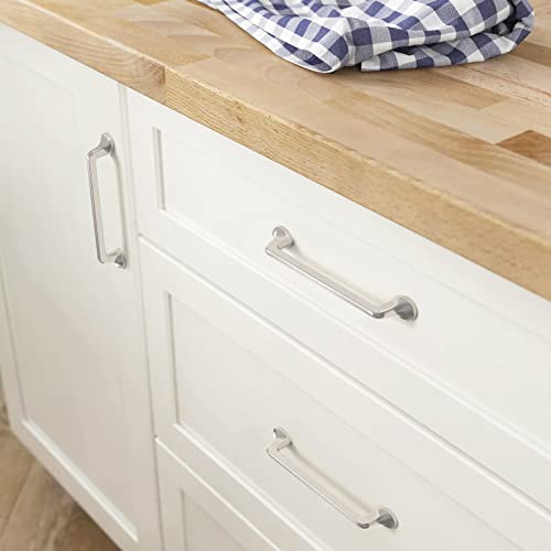 FURNIWARE 10 Pack Cabinet Pulls, Hardware Drawer Handles, Zinc Alloy Kitchen Cabinet Door Handles Pull - Image 2
