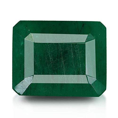 Image of Lmdprajapatis Certified Unheated Untreated 8.25 Ratti 7.55 Carat A+ Quality Natural Emerald Panna Loose Gemstone for Women and Men