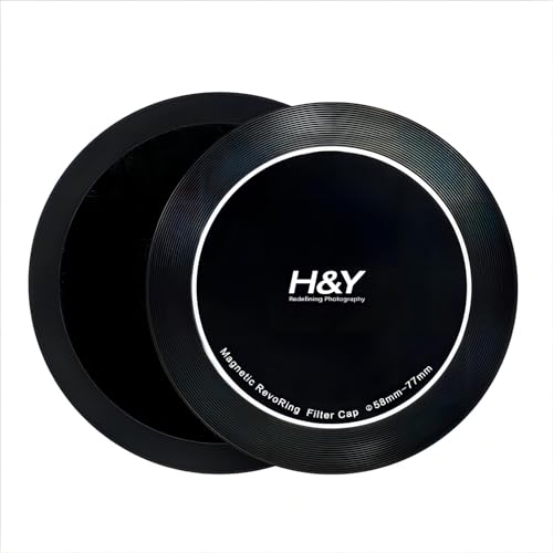 H&Y RevoRing 58-77 mm fini les filtres rayés grâce aux capuchons de protection alu CNC