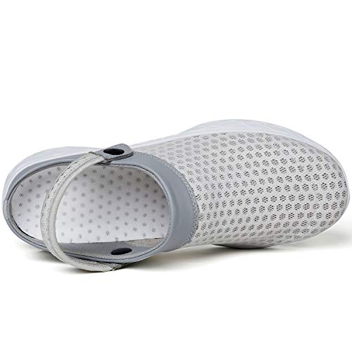 SAGUARO Zomer, uniseks, ademende klompen, platte pantoffels, mesh slippers, muffin drag slippers, outdoor strandschoenen… - Afbeelding 4