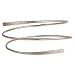 Sundance Beach Silver Hammered Wrap Armband
