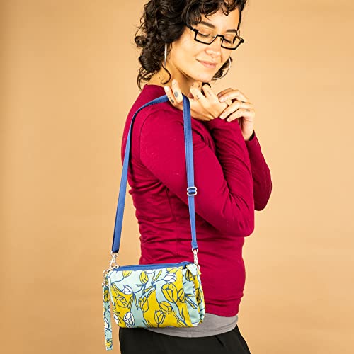 Image of Haiku Women's Stride Crossbody RFID Blocking Wristlet Wallet
