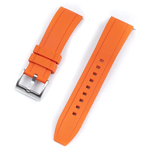 Image of StrapHabit Quick Release Rubber Watch Strap Band FKM 20mm 22mm 24mm