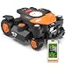 WORX Landroid Vision Cloud WR344E 4WD Mähroboter ohne Begrenzungskabel für 4000 m² (KI-Hinderniserkennung, VSLAM + 4G + RTK Cloud Navigation, 84% Steigung, Auto-Mapping, App-Steuerung, Cut-to-Zero)