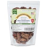 Green Butterfly Brands Freeze Dried Whole Chicken Hearts for Dog and Cats - 1 Ingredient Premium Chicken Dog Treats - Made in USA Only - All Natural Grain Free - No Additives or Preservatives 4 Ounces