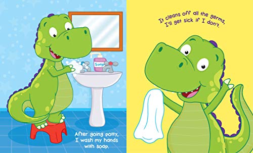 Rainstorm Rainstorm Publishing Dino Potty: Learn To Potty With Dino - Easy-To-Follow Step-By-Step Board Book, Make Potty Training Exciting And Fun! Encouraged For Children Ages 2 And Up thumb #8